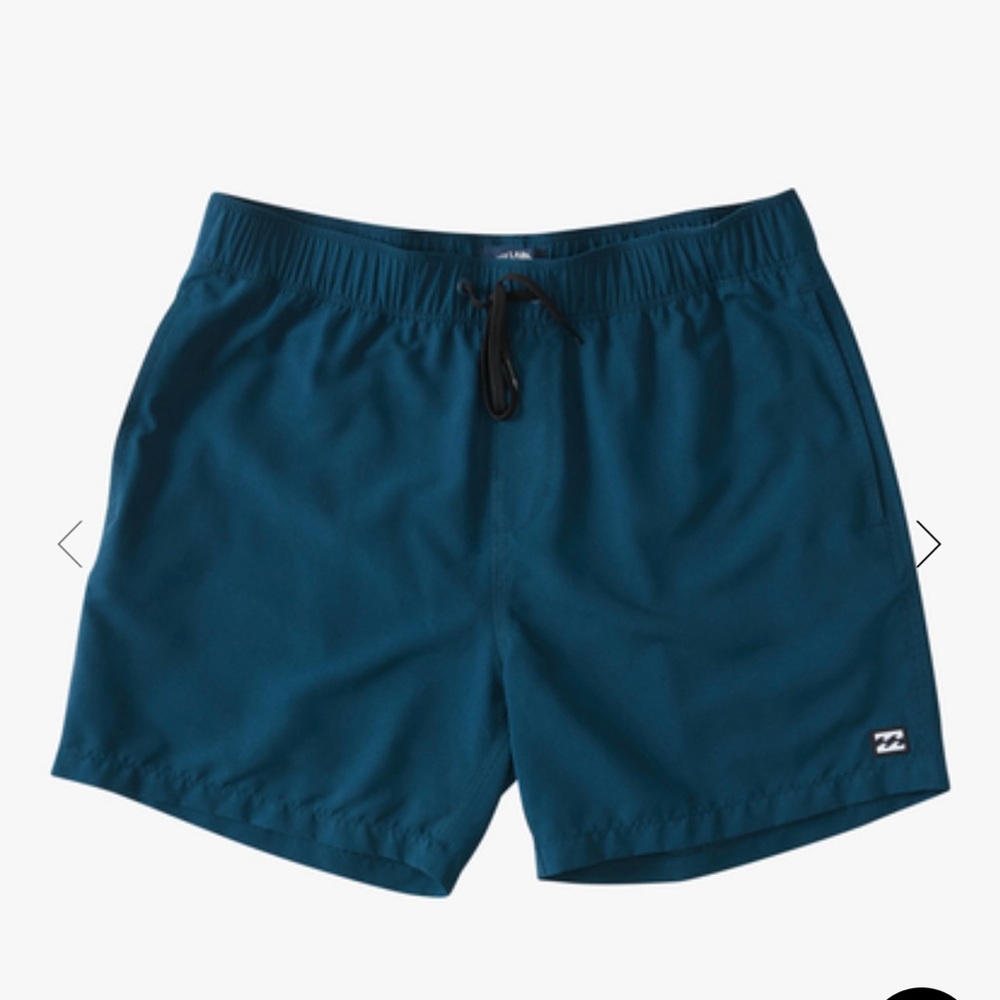 Billabong Teal Athletic Swim Shorts
